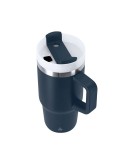 Tasse Thermique Gobby Couleurs : gris Matières : acier inoxydable recyclé marquage couleur éclatante