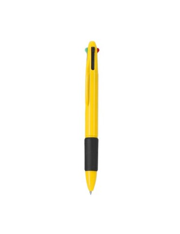Stylo Multicolore Zorzal Matières : ABS recyclé Couleurs : jaune 2