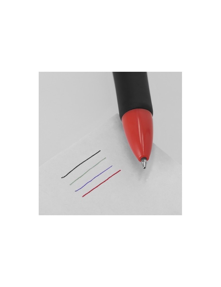 Stylo Multicolore Zorzal Matières : ABS recyclé Couleurs : jaune goodies entreprise design