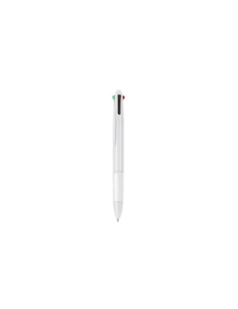 Stylo Multicolore Zorzal Matières : ABS recyclé Couleurs : blanc marquage laser ultra précis