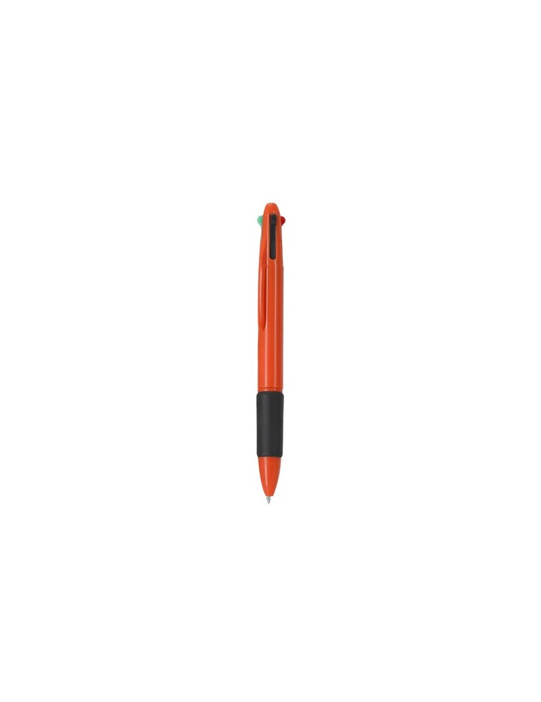 Stylo Multicolore Zorzal Matières : ABS recyclé Couleurs : orange personnalisable avec votre logo