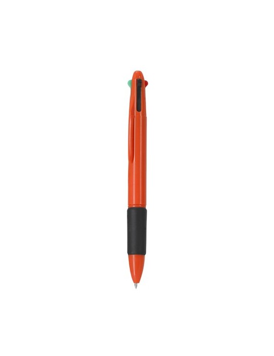 Stylo Multicolore Zorzal Matières : ABS recyclé Couleurs : orange personnalisable avec votre logo
