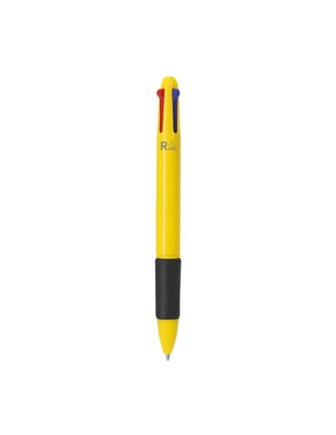Stylo Multicolore Zorzal Matières : ABS recyclé Couleurs : orange personnalisable avec votre logo