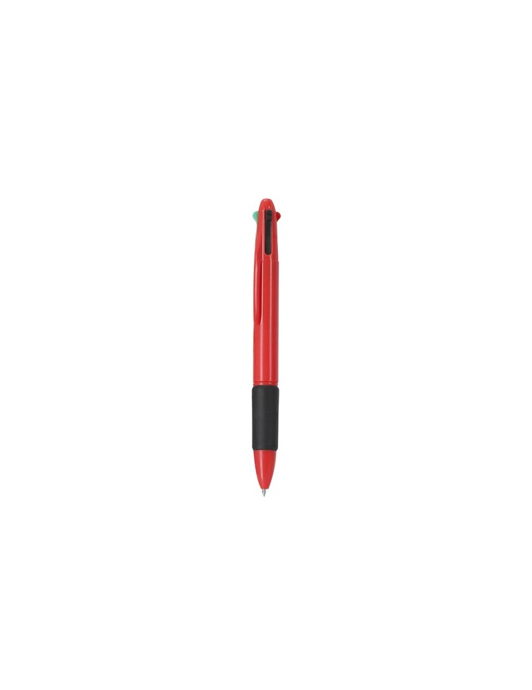 Stylo Multicolore Zorzal Matières : ABS recyclé Couleurs : rouge cadeau entreprise pas cher