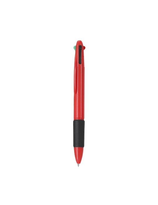 Stylo Multicolore Zorzal Matières : ABS recyclé Couleurs : rouge cadeau entreprise pas cher