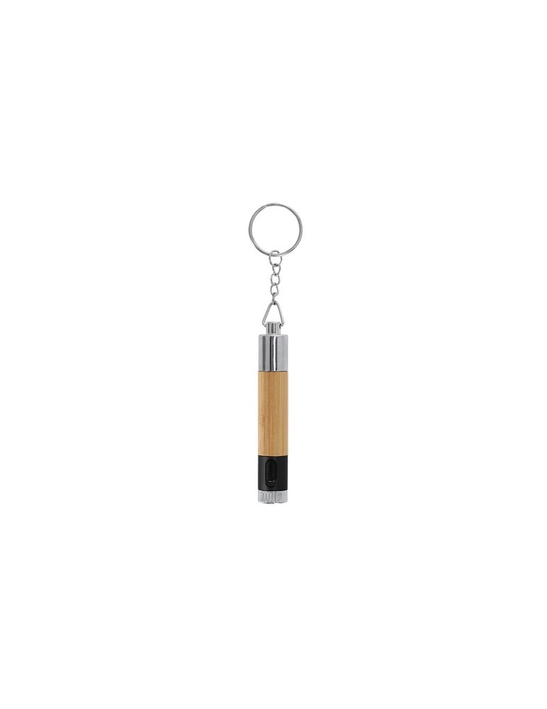 Stylo Lampe Nebula Matières : bambou Couleurs : noir cadeau entreprise pas cher