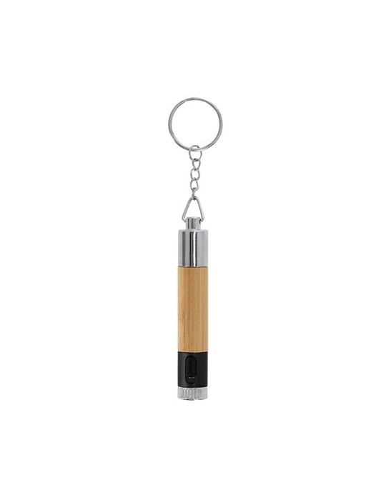 Stylo Lampe Nebula Matières : bambou Couleurs : noir cadeau entreprise pas cher