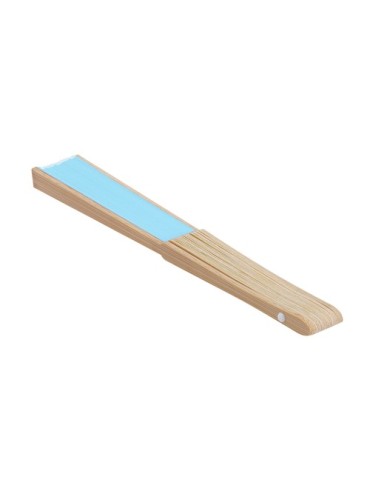 Éventail Mynor Matières : bambou Couleurs : noir objet promotionnel éco-responsable