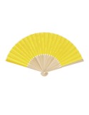 Éventail Mynor Matières : bambou Couleurs : jaune livraison express 24h 48h