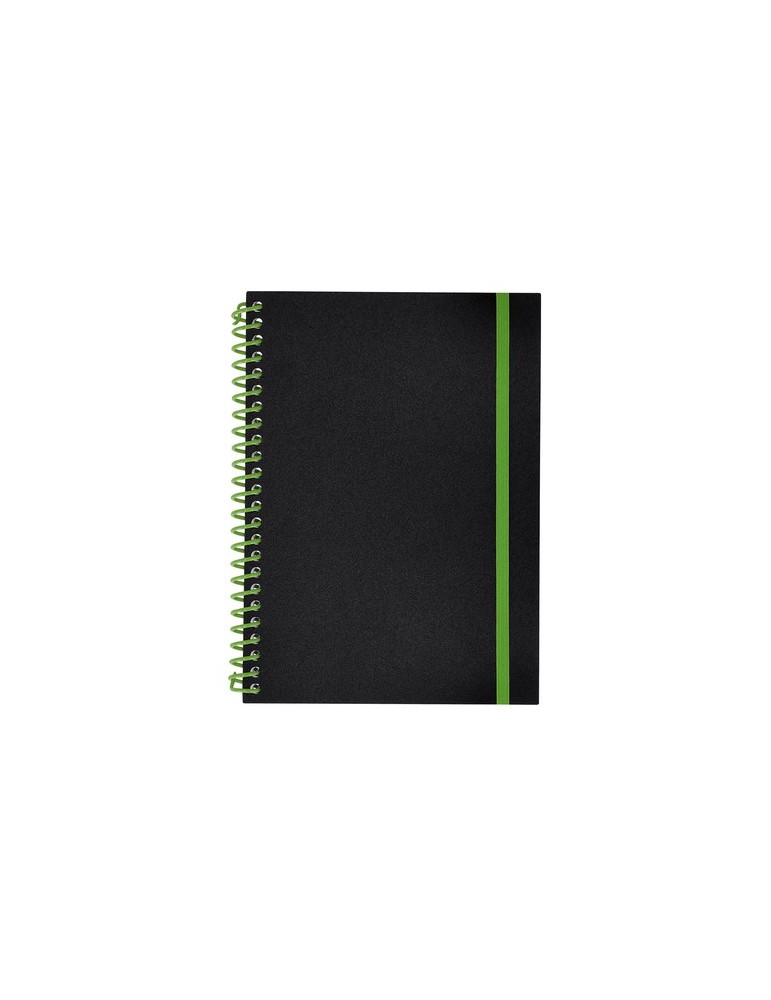 Cahier Bilbo Matières : polypropylène (PP) Couleurs : vert clair