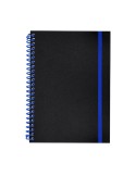 Cahier Bilbo Matières : polypropylène (PP) Couleurs : bleu goodies publicitaire événementiel