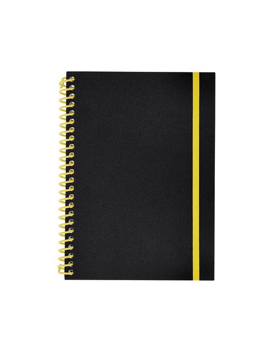Cahier Bilbo Matières : polypropylène (PP) Couleurs : jaune impression haute définition