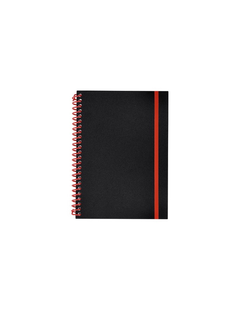 Cahier Bilbo Matières : polypropylène (PP) Couleurs : rouge cadeau entreprise pas cher