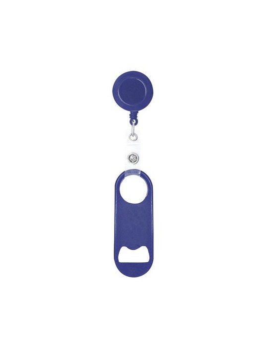 Ouvre Bouteille Auryel Matières : ABS Couleurs : bleu personnalisable avec votre logo