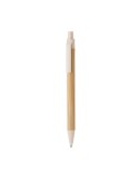 Stylo Nilor Matières : bambou Couleurs : naturel personnalisable avec votre logo