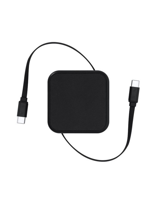 Set Câbles de Charge Darmox Matières : ABS recyclé Couleurs : blanc objet promotionnel éco-responsable