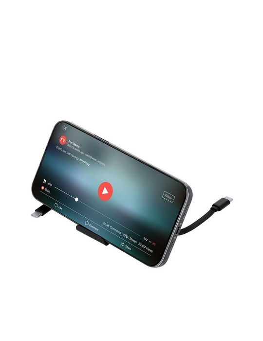 Set Câbles de Charge Darmox Matières : ABS recyclé Couleurs : blanc cadeau client original