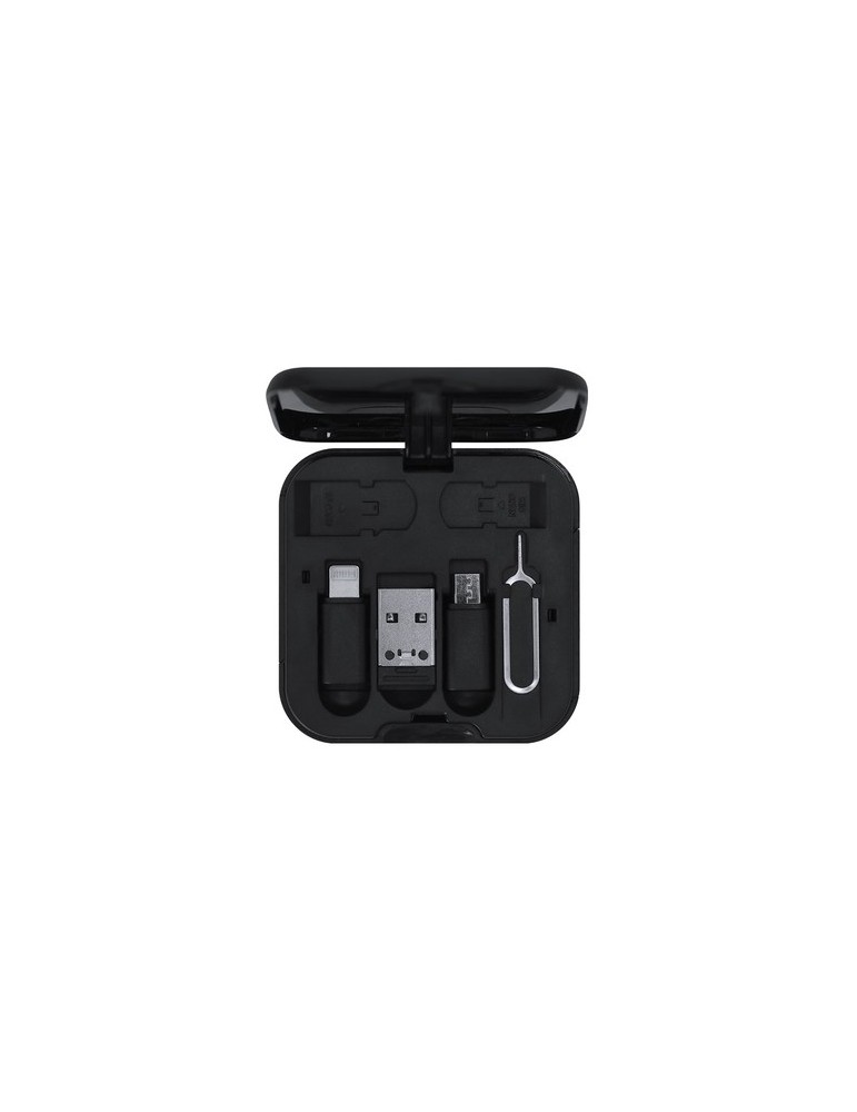 Set Câbles de Charge Darmox Matières : ABS recyclé Couleurs : blanc objet publicitaire robuste