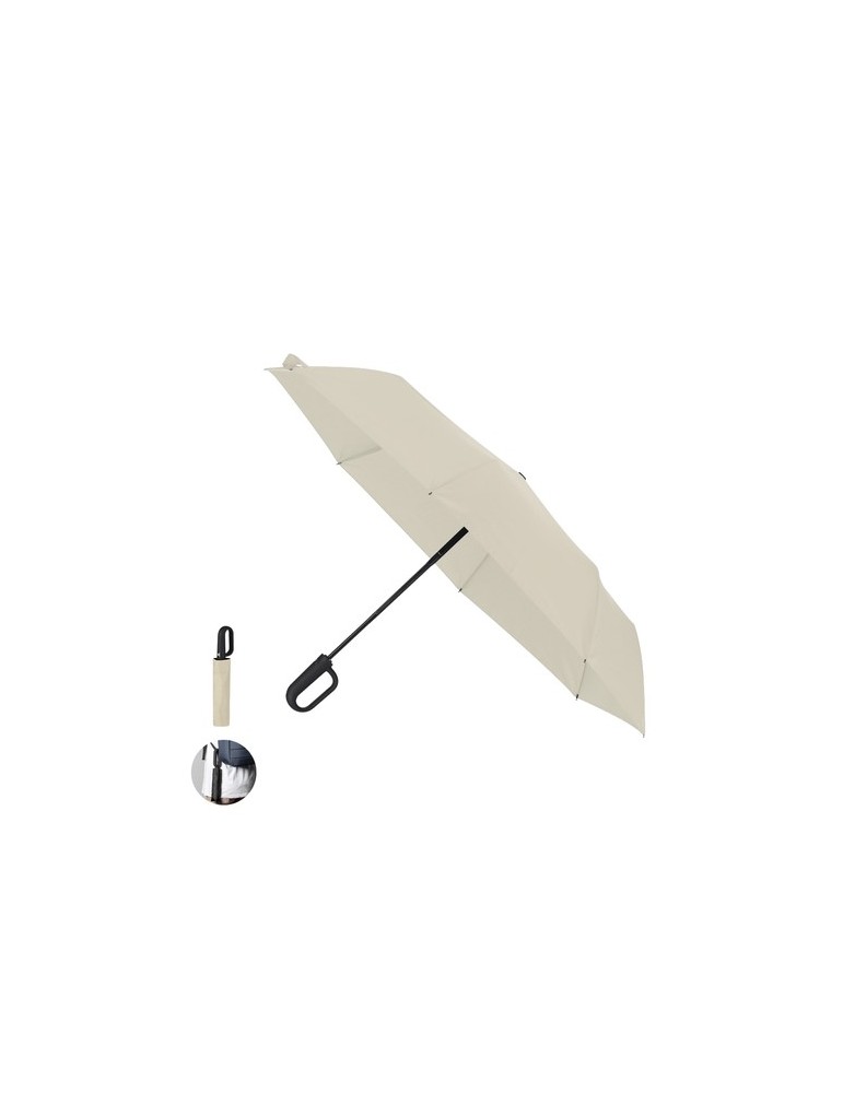 Parapluie Jonathor Matières : PET recyclé Couleurs : bleu marine marquage laser ultra précis