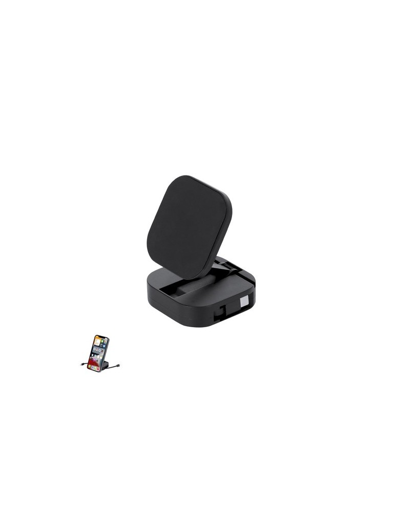 Câble de Charge Support Witan Matières : ABS recyclé Couleurs : blanc goodies publicitaire événementiel