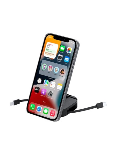 Câble de Charge Support Witan Matières : ABS recyclé Couleurs : blanc cadeau collaborateur premium