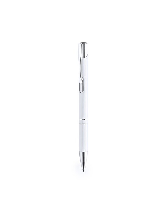 Stylo Cedris Matières : aluminium Couleurs : blanc personnalisable avec votre logo