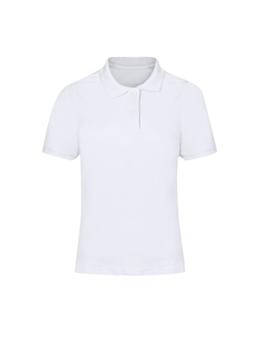 Polo Femme Blanc Charles Matières : coton Taille textile : XL Couleurs : blanc