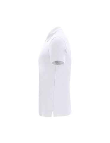 Polo Femme Blanc Charles Matières : coton Taille textile : L Couleurs : blanc accessoire événementiel unique