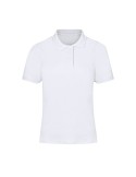Polo Femme Blanc Charles Matières : coton Taille textile : XXL Couleurs : blanc goodies publicitaire événementiel