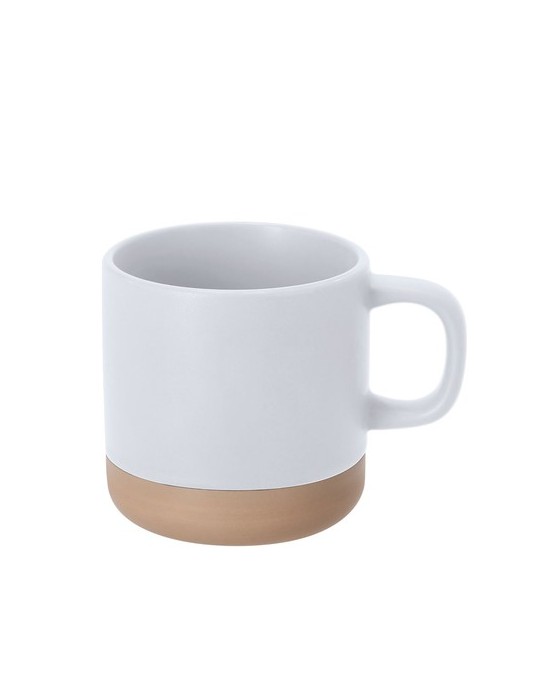 Tasse Canslar Matières : céramique Couleurs : blanc personnalisable avec votre logo