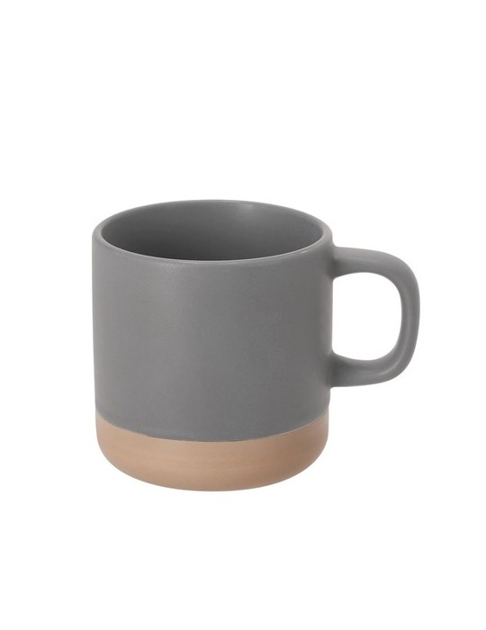 Tasse Canslar Matières : céramique Couleurs : gris cadeau entreprise pas cher