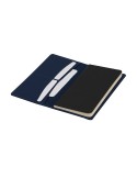 Bloc Notes Glimmer Couleurs : bleu marine Matières : PU recyclé cadeau collaborateur premium