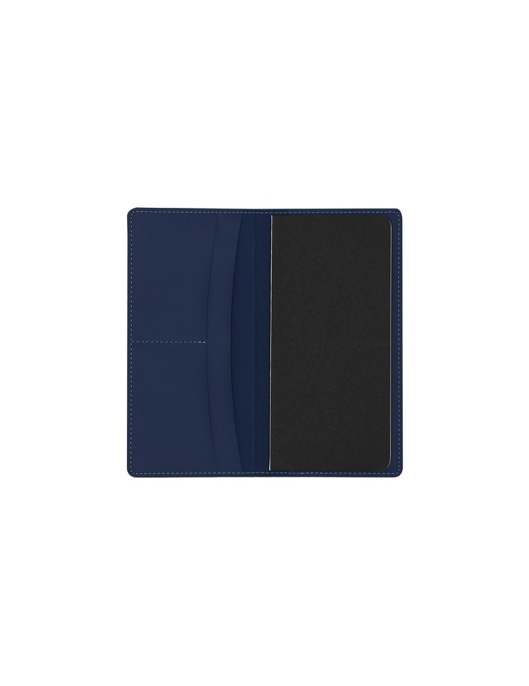 Bloc Notes Glimmer Couleurs : bleu marine Matières : PU recyclé cadeau client original