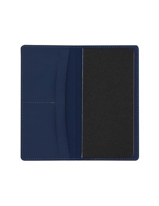 Bloc Notes Glimmer Couleurs : bleu marine Matières : PU recyclé cadeau client original