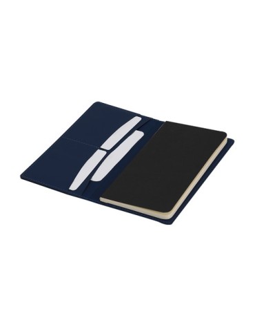 Bloc Notes Glimmer Couleurs : noir Matières : PU recyclé objet promotionnel éco-responsable