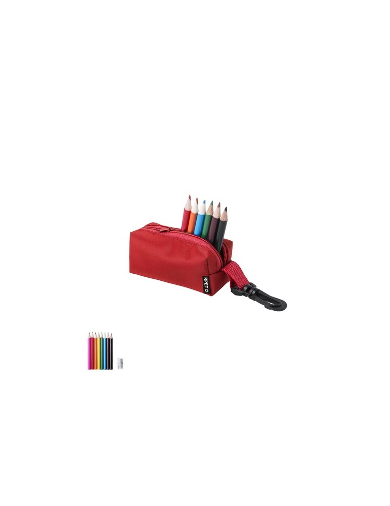 Trousse Krolan Matières : PET recyclé Couleurs : vert objet promotionnel éco-responsable