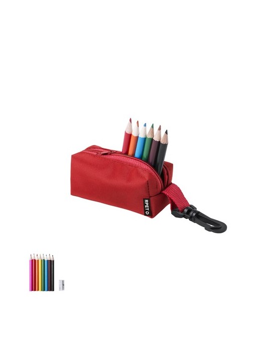 Trousse Krolan Matières : PET recyclé Couleurs : vert objet promotionnel éco-responsable