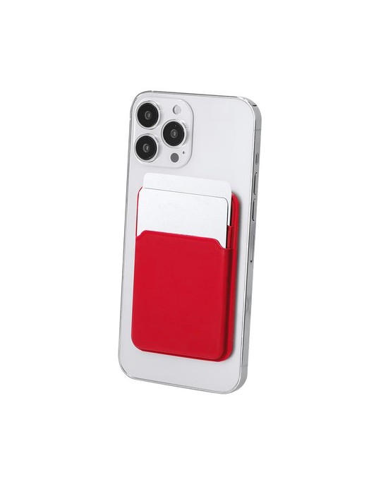 Porte-Cartes Ristol Matières : silicone Couleurs : bleu cadeau client original