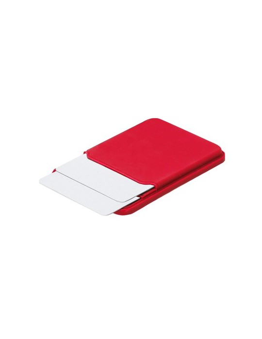 Porte-Cartes Ristol Matières : silicone Couleurs : bleu personnalisation sur mesure