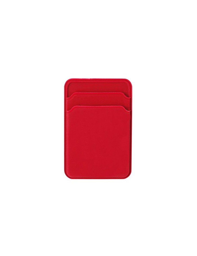 Porte-Cartes Ristol Matières : silicone Couleurs : rouge impression haute définition