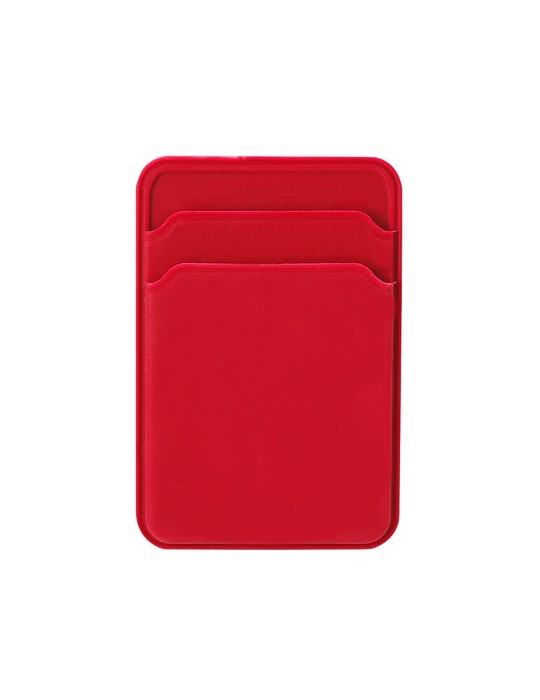 Porte-Cartes Ristol Matières : silicone Couleurs : rouge impression haute définition