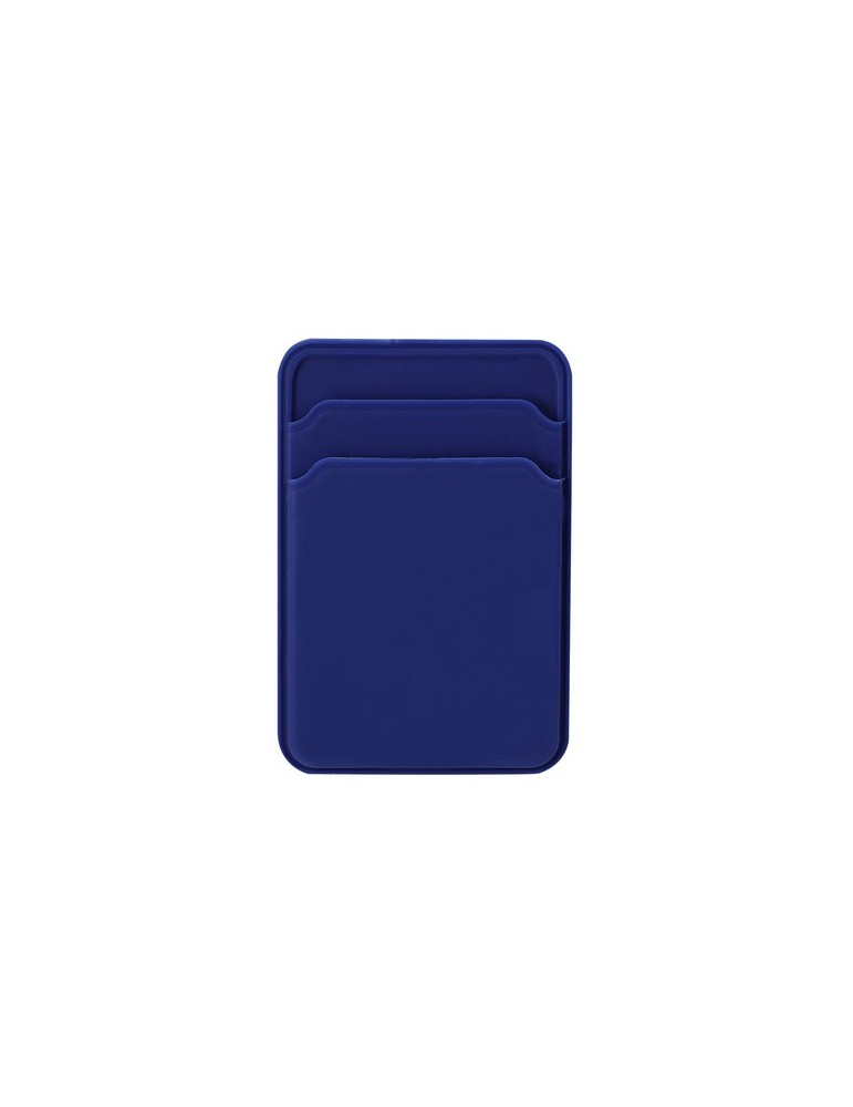 Porte-Cartes Ristol Matières : silicone Couleurs : bleu marine personnalisable avec votre logo