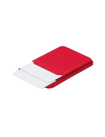 Porte-Cartes Ristol Matières : silicone Couleurs : bleu marine marquage couleur éclatante