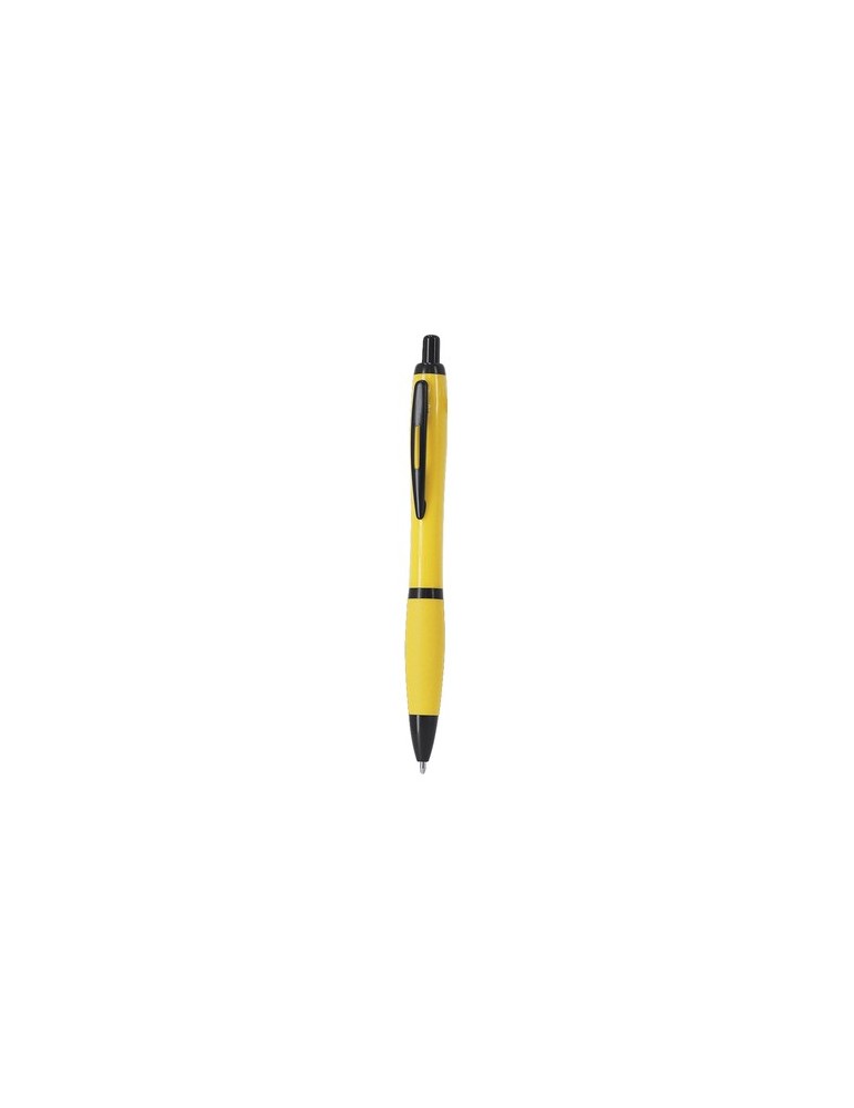 Stylo Maldy Matières : ABS recyclé Couleurs : jaune cadeau collaborateur premium