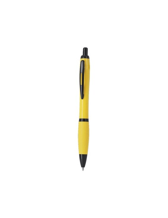 Stylo Maldy Matières : ABS recyclé Couleurs : jaune cadeau collaborateur premium
