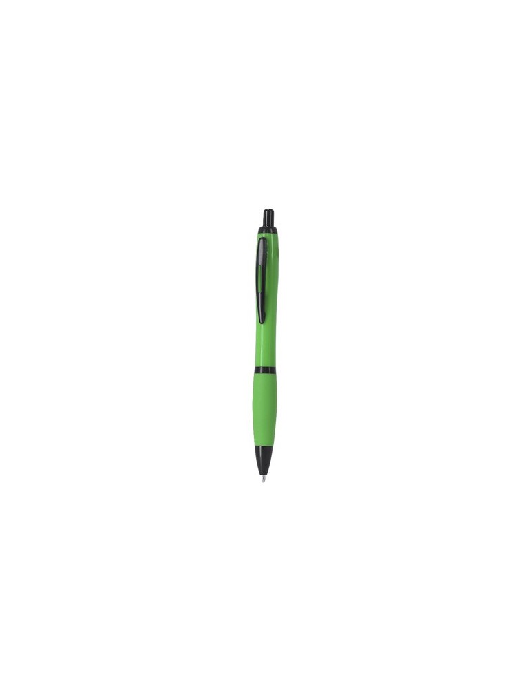Stylo Maldy Matières : ABS recyclé Couleurs : vert marquage laser ultra précis