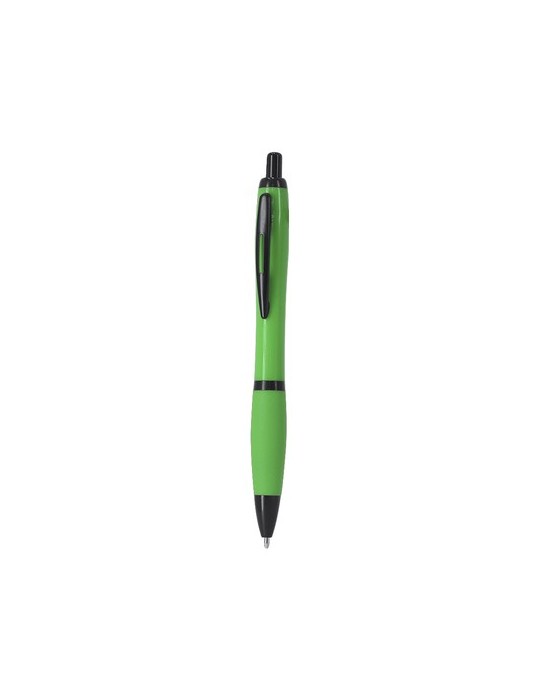 Stylo Maldy Matières : ABS recyclé Couleurs : vert marquage laser ultra précis