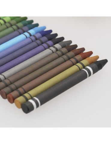 Boîte Crayons Riokon Matières : carton recyclé Couleurs : naturel impression haute définition
