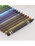 Boîte Crayons Riokon Matières : carton recyclé Couleurs : naturel impression haute définition