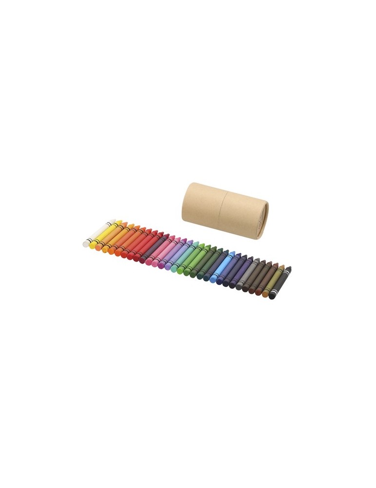 Boîte Crayons Riokon Matières : carton recyclé Couleurs : naturel marquage laser ultra précis